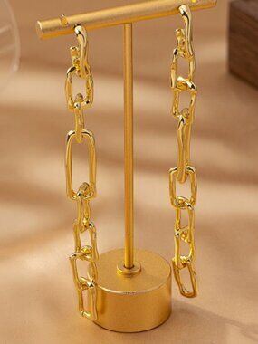 Alexis Bittar Chain Collection Stud Earrings